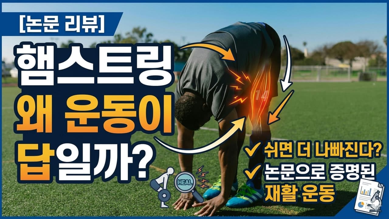 [논문 리뷰] 햄스트링 건병증, 왜 운동이 답일까? - 파트 1