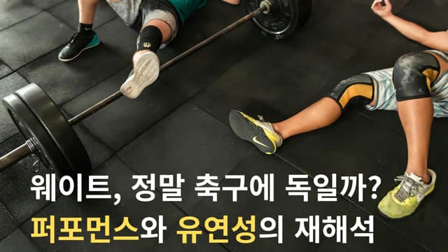 웨이트 트레이닝은 정말 '독'일까? : 유연성과 퍼포먼스의 재해석